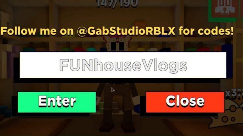 The code redemption window in Kitty. (Image via Roblox Corporation)